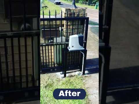Elevated Gate Motor - Brisbane Automatic Gates Short