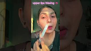 upper Lips waxing 👄🙄#shortvideo #viralvideo #tending #viral #waxing #upperlips