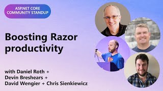 ASP.NET Community Standup: Boosting Razor productivity