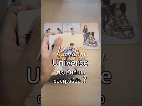 Universe ตอบรับคำขอของคุณรึยัง ? #อ่านไพ่พลังงานบวก