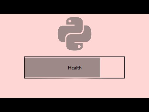 Python Tkinter Tutorial | Health Bar