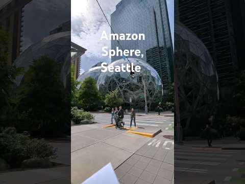 Amazon Sphere, Seattle, Washington l ആമസോൺ ഗോളം l മലയാളം വ്ലോഗ്