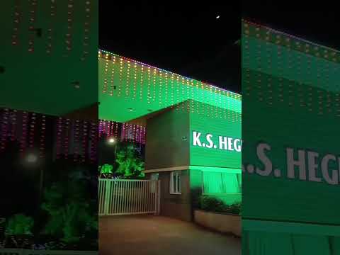 KS HEGDE (NITTE UNIVERSITY) KS Hegde medical academy Silver jublie, a night for  celebration.