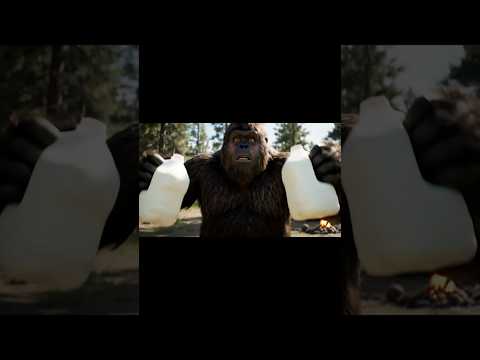 Bigfoot gets bit by a Snake #bigfoot #veo3 #bigfootvlog #funny #ai #yeti #vlogs