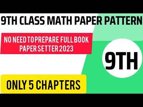 9th class math paper scheme  2023 || #9thclass #paper_scheme_for_9th_class_2023 #longquestions