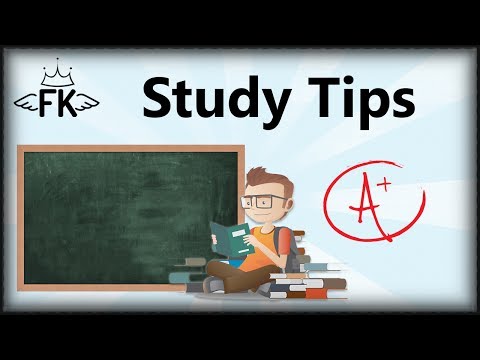 7 Study Tips - Study More Effectively, Improve Studying Skills and Get Straight A's