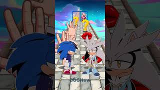 New Kiss or Slap Run: Sonic vs. Silver Day 31 Challenge! #SonicTheHedgehog #Sonic #Shorts