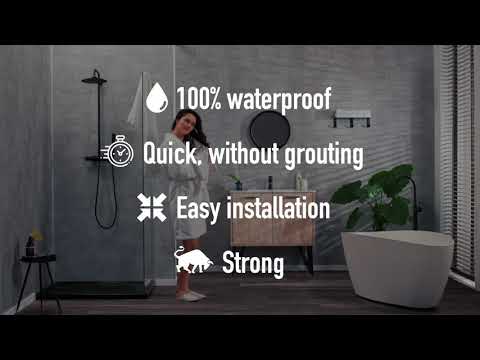 DumaWall Waterproof Tiles Supplied by PSP Limited - 30 Second TVC