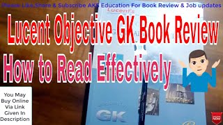 Lucent Objective General Knowledge Book|lucent objective gk book review|how to read lucent gk book