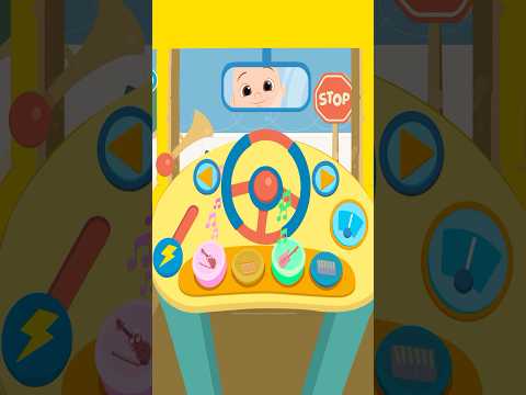 Make Your Own Wheels on the Bus 🚌! Learn Sounds! #cocomelon #shorts