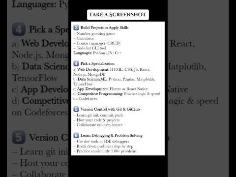 #complete#roadmap #coding #beginners #successmindset #viralvideo #fyp #ytmonetization #students #for