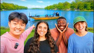 Teaching My Friends How to Fish!
