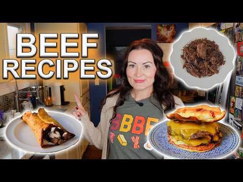 4 Simple CARNIVORE BEEF Recipes that you will FALL IN LOVE WITH