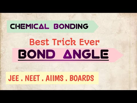 Bond Angle Trick - JEE/NEET/BOARDS | How to compare Bond Angles | Chemical Bonding