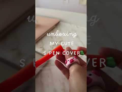 Unboxing My Cute Carrot S Pen Cover 🥕 Silicone S Pen Slevee 🥕 Aesthetic Samsung Tablet Accessories