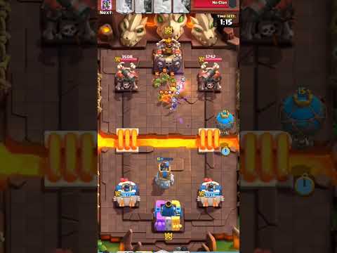 Evo skellys 😈😈😈 #clashroyale #balloon #supercell