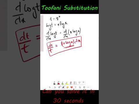 Toofani Integration by Substitution | Past Year NDA #ndatricks #ndaexam #nda2025 #ndaIntegration
