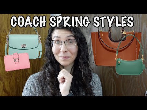 SPRING STYLES FROM COACH! Cute, Affordable, & Quality Contemporary Bags 🥰