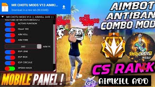 OB48 FREE FIRE MOD MENU 🔥 UNLIMITED DIAMOND HACK 🔥 FF MOD MENU APK 2025