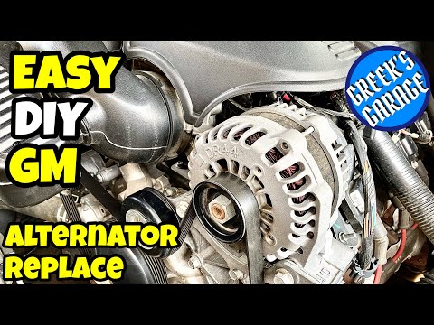 (ALTERNATOR INSTALL)“HOW TO” Replace/Install ALTERNATOR-GM Truck/SUV