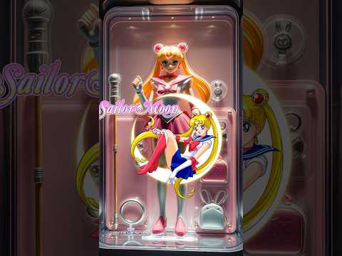 Sailor Moon Figures Come to Life! 🌙✨ #shorts
