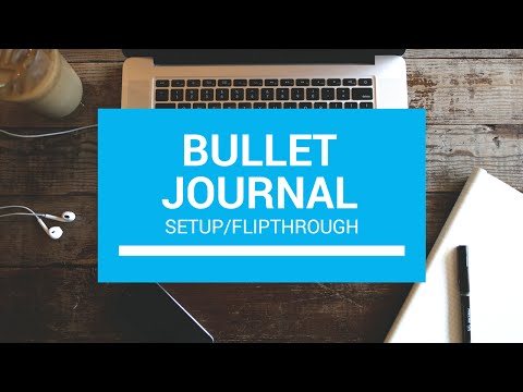 Bullet Journal: Setup/Flipthrough