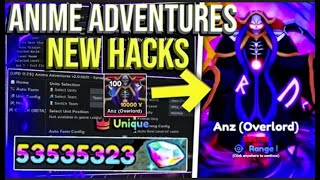 🧟UPDATE 16 ROBLOX Anime Adventures Hack Script GUI  Auto Farm, Dupe Unique Units! Pastebin 2025