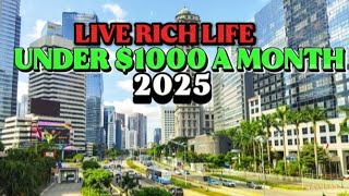 Live LIKE A KING on $1000 a Month in These 10 Countries