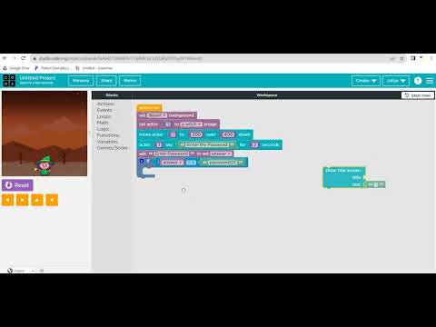 Program to check if the passcode is right - Coding for Kids in code.org - learn coding for kids
