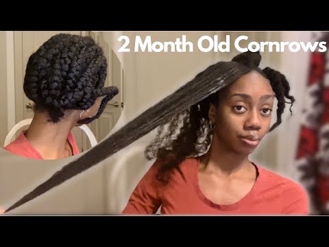 How to SAFELY Take Out 2 Month OLD Braids/Cornrows, REDUCE Breakage & Shedding!!! #4cnaturalhair