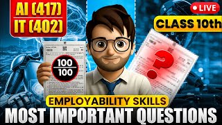COMPLETE IT & AI Part-A MOST IMPORTANT QUESTIONS🔥 / class 10 / Maha Marathon / Boards 2026