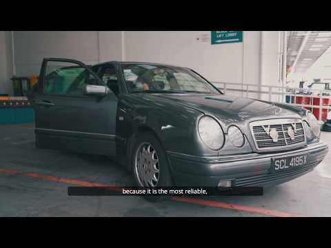 Gary Tan's 1996 W210  with 536,000 km in Singapore
