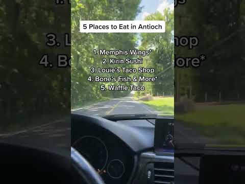5 Places You Can Eat in Antioch