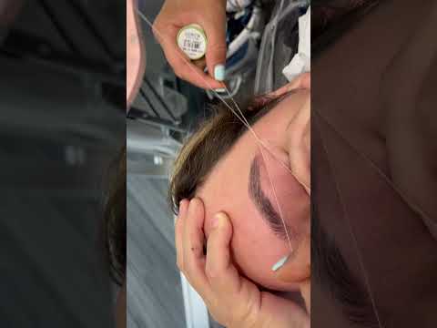Threading #eyebrow #shorts