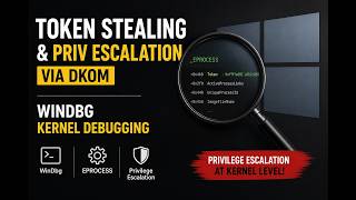Windows Token Stealing & Privilege Escalation via DKOM | WinDbg Kernel Debugging