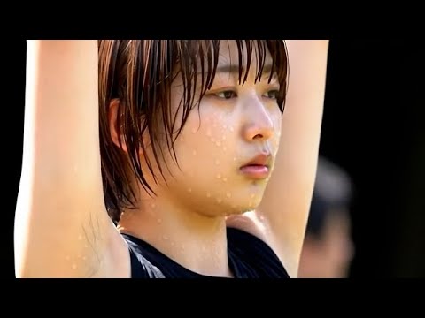美女ヨガ腋。