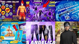 Angelic Pant Return 🥸 | Free Fire x HRK COLLAB 💯 Black T-shirt Return | Free Fire New Event 🤯