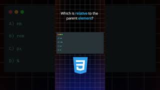 CSS Units Quiz: em vs rem #CSSQuiz #FrontendDev #LearnCSS #WebDesign #CodingChallenge #devforall