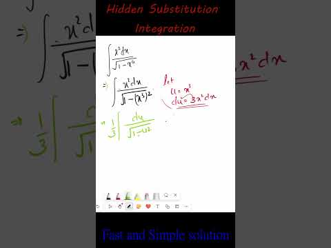 Integration By Substitution | Day 6 #math #integration #Substitutionmethod #educational