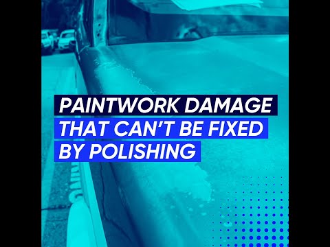 Paintwork Damage that Can't Be Fixed By Polishing | Flow Autobody