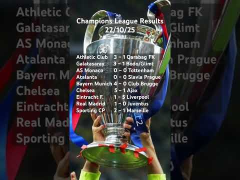 Champions League Results! ⚽ Chelsea & Liverpool Hit Five 🔥 Bayern & Real Madrid Stay Dominant! 🏆