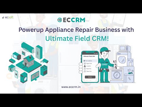 Best CRM Software for Appliance Repair Business | Appliance Repair Service Software #crm #software