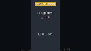 Scientific Notation  Explained 💯 #maths