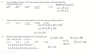 TMUA - TylerTutoring Number theory part 1