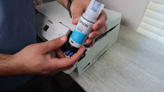 Epson ET 2800 Ink Install