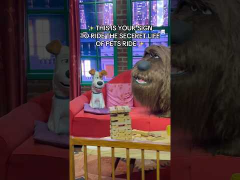 Secret Life Of Pets ride is sooo funn!! So underrated!! #secretlifeofpets #universalstudios