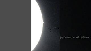 Moon and Saturn occultation| Shani Chandra Grahan|