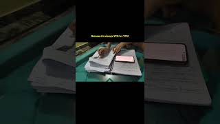 It's always YOU vs YOU #studymotivation #studyvlog #studywithme #youtubeshorts #selfstudy #studytips