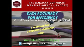 JAMCOPY | Data Accuracy