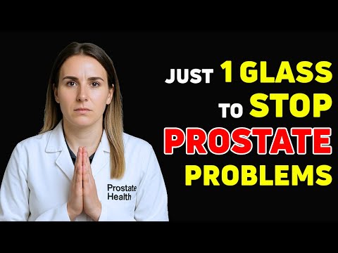 Seniors, Just 1 Glass Every Morning to Help Support Prostate Health